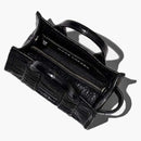 Marc Jacobs La bolsa de micro muerto de Croc-bossed Black