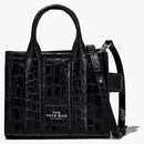 Marc Jacobs La bolsa de micro muerto de Croc-bossed Black