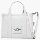 Marc Jacobs The Croc-Embossed Small Dead Bag Ivory