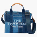 Marc Jacobs The Denim Tote Bag Small Blue Denim