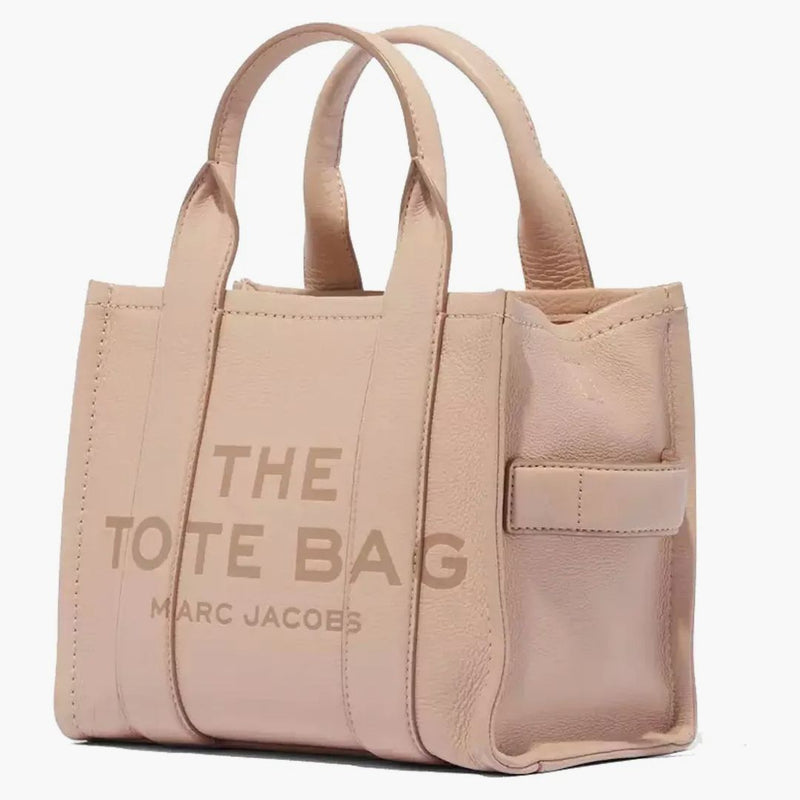 Marc Jacobs Kožená mrtvá taška Malý růžový prach