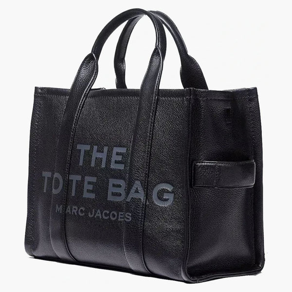 Marc Jacobs kožená mrtvá taška střední černá