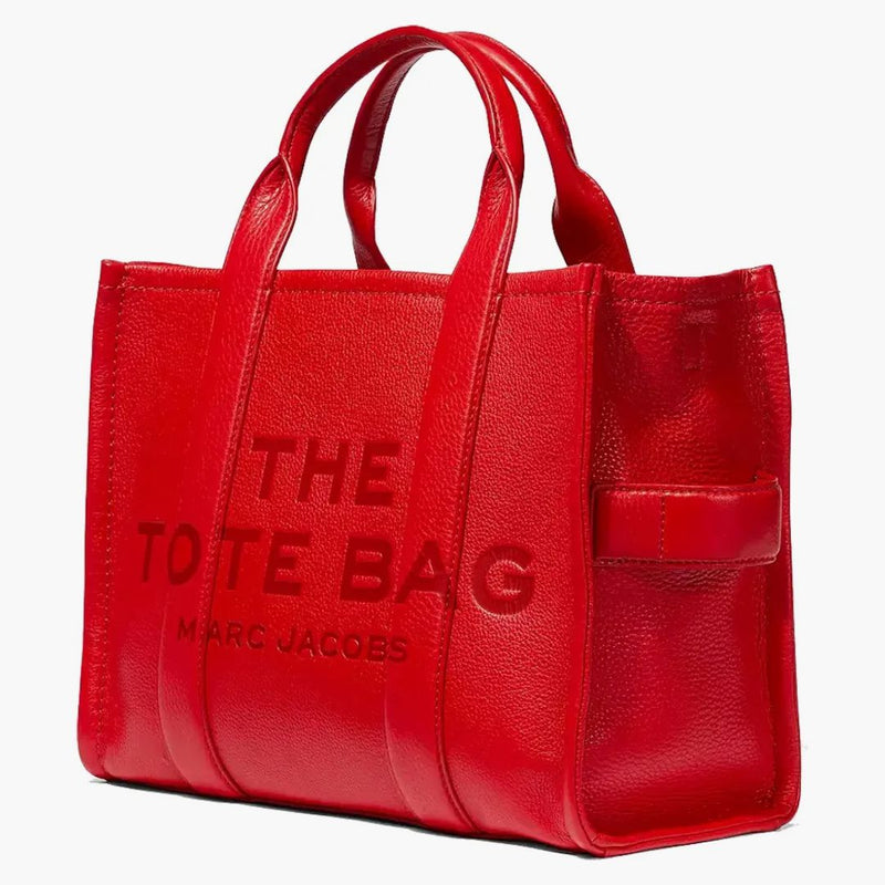 Marc jacobs la borsa morta in pelle medio vero rosso