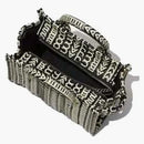 Marc Jacobs The Monogram Leather Micro dead black/white