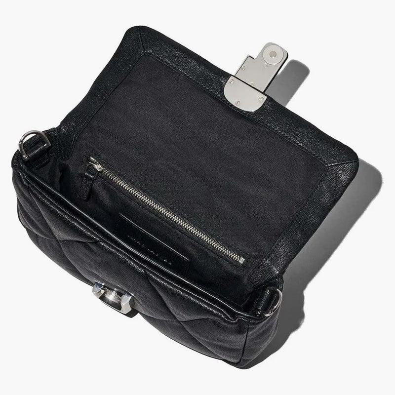 Marc Jacobs La borsa a tracolla marc trapunta per diamanti Bipy Diamond Black