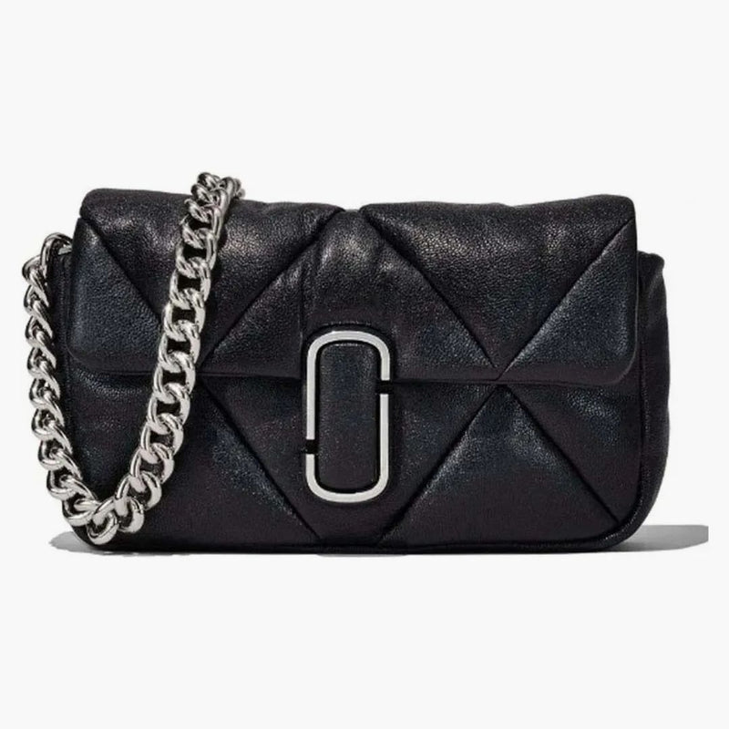Marc Jacobs La borsa a tracolla marc trapunta per diamanti Bipy Diamond Black