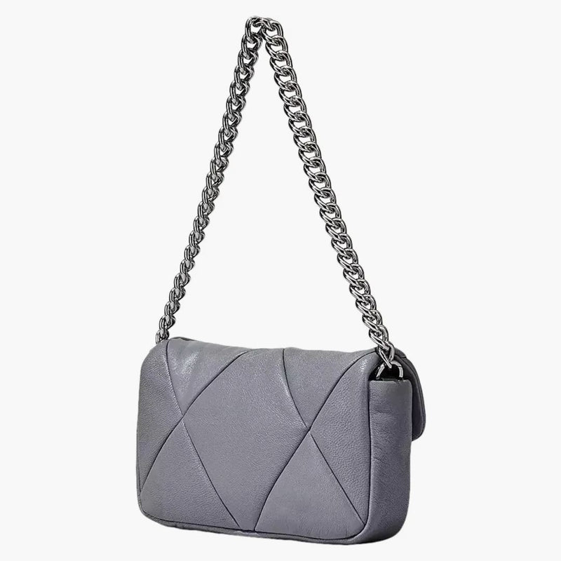 Marc jacobs la borsa per spalla trapuntata per diamante puffy Diamond Grigio grigio