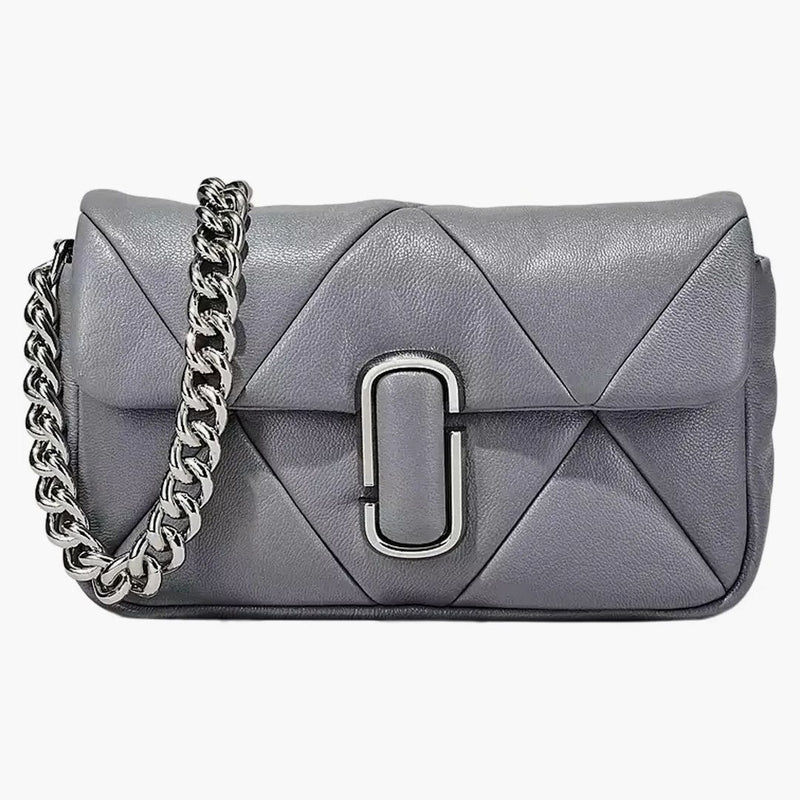 Marc jacobs la borsa per spalla trapuntata per diamante puffy Diamond Grigio grigio