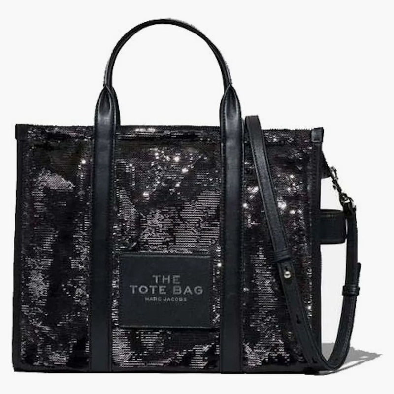 Marc Jacobs paljetten Micro Dead Bag Black