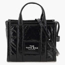 Marc Jacobs The Shiny Crinkle Medium Dead Bag Black