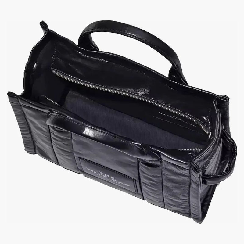Marc jacobs la piccola borsa morta increspata nera