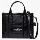 Marc Jacobs The Shiny Crinkle Small Dead Bag Black