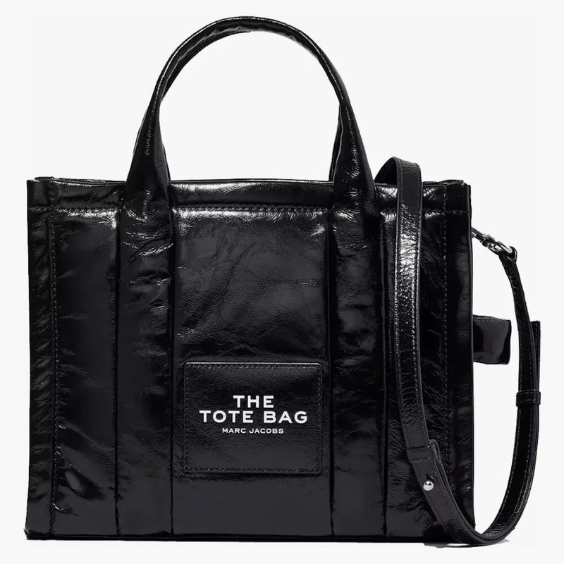 Marc jacobs la piccola borsa morta increspata nera