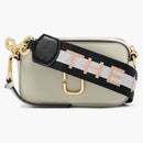 Marc Jacobs The Snapshot Camera Bag Beige/black/pink/metallic