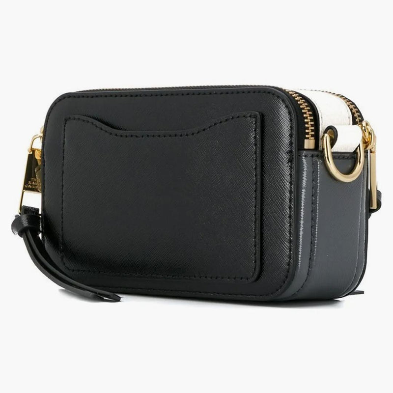 Marc jacobs la borsa della fotocamera snapshot nera/multi