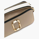Marc Jacobs The Snapshot Camera Bag Sand Beige/Light Pink/White