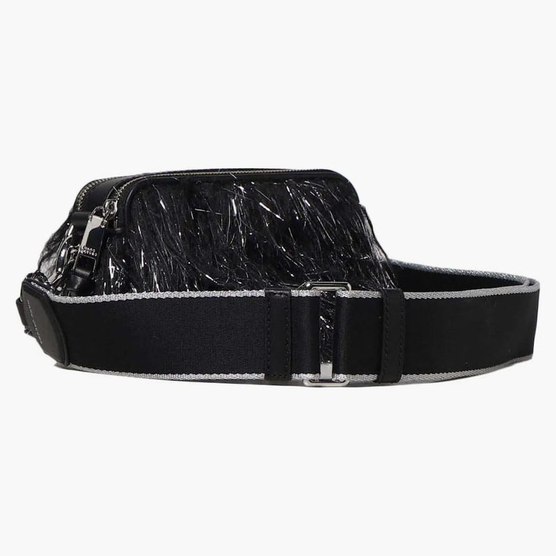 Marc jacobs la borsa per fotocamera dell'istantanea nera/argento