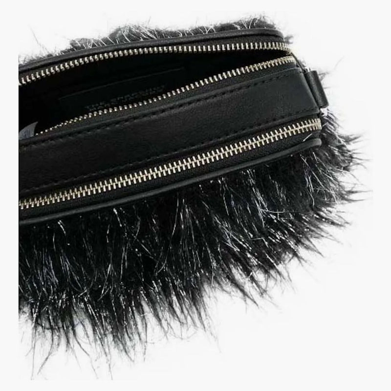 Marc jacobs la borsa per fotocamera dell'istantanea nera/argento