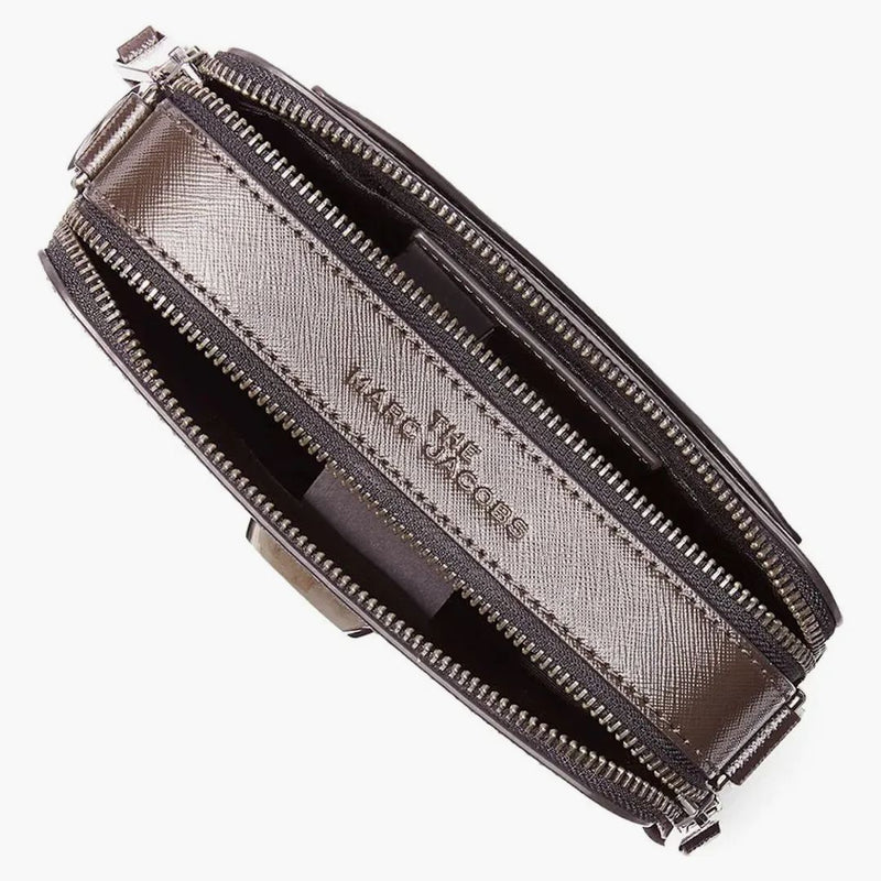 Marc Jacobs Snapshot DTM Camera Bag Metallic Grey