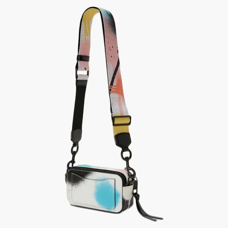Marc Jacobs Snapshot Spray Paint White Multi