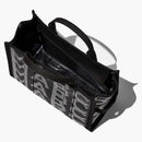 Marc Jacobs The Studded Monogram Medium Dead Bag Black