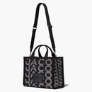 Marc Jacobs The Studded Monogram Medium Dead Bag Black