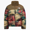 The North Face 1996 Printed Retro Nuptse 700 Fill Packable Jacket Antelope Tan Ice