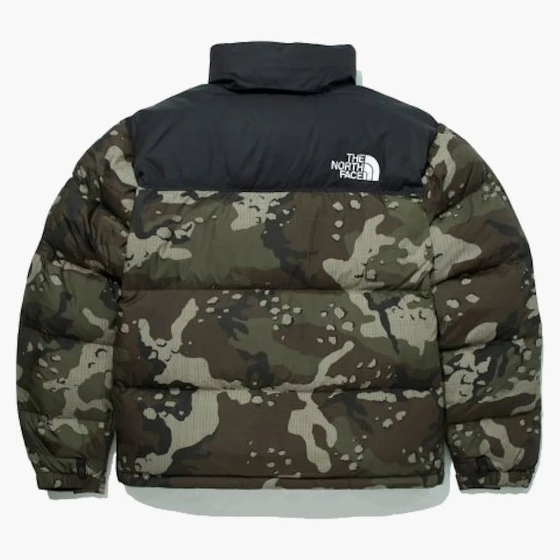 The North Face 1996 Retro Novelty Nuptse Packable Jacket (asia Sizing) Khaki Camo