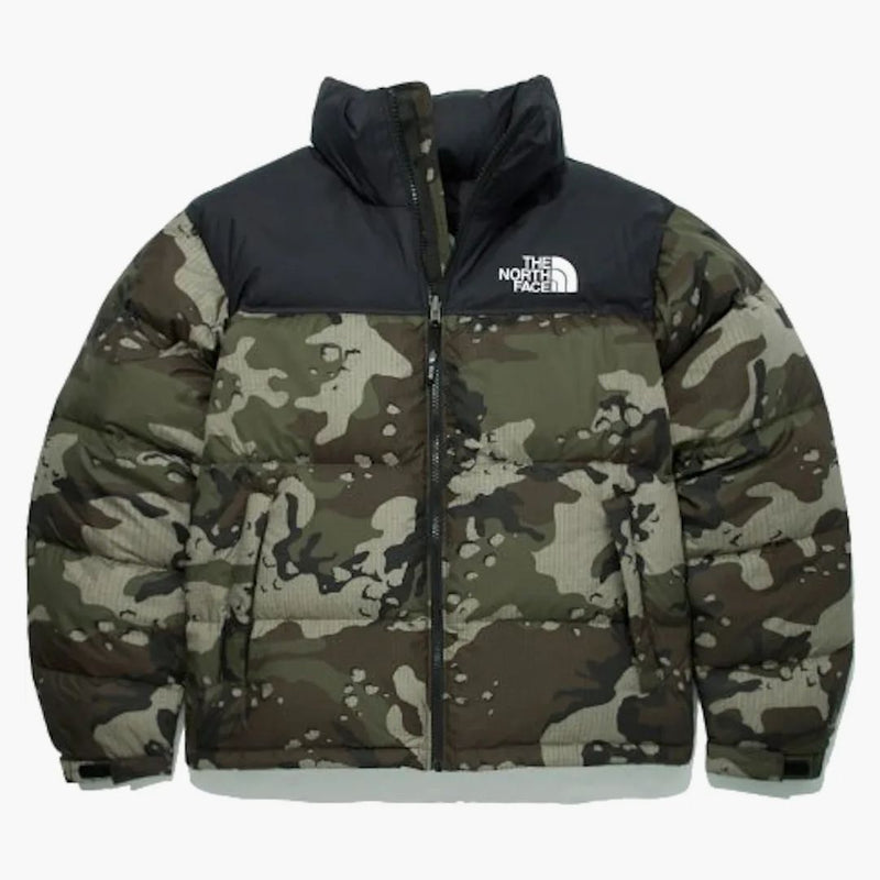 The North Face 1996 Retro Novelty Nuptse Packable Jacket (asia Sizing) Khaki Camo