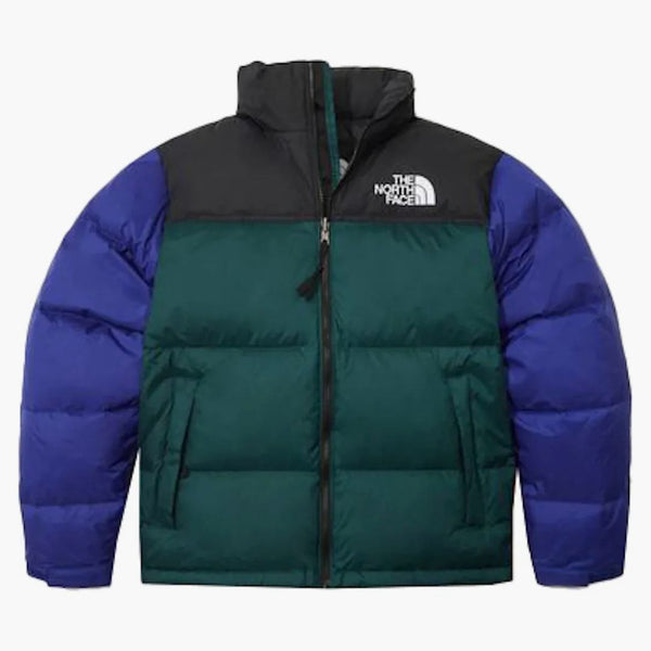 The North Face 1996 Retro Nupse 700 Fill Packable Jacket Cone Orange/Lapis Blue/Ponderosa Green
