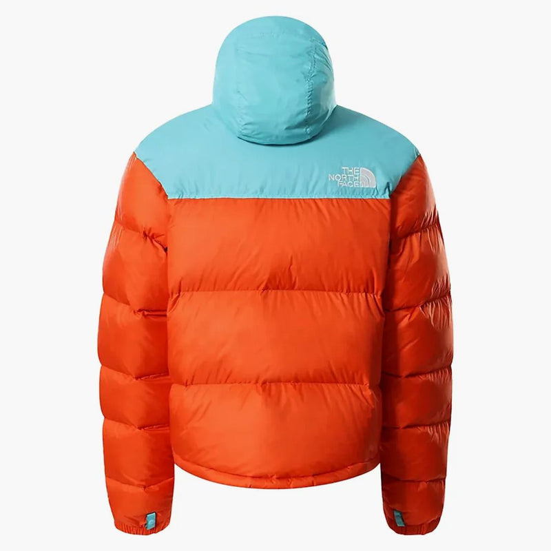 The North Face 1996 Retro Nupse 700 Llena Jacket Packable Red Orange-Transantártica azul