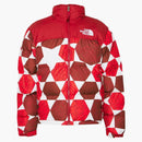 The North Face 1996 Retro Nupse Ic Geo Print Jacket Fiery Red