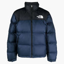 The North Face 1996 Retro Nupse Logo-Print Padded Jacket Navy Blue/Black