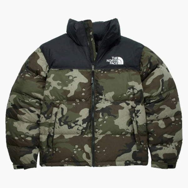 The North Face 1996 Retro Nupse Packable Jacket Woodland Camo