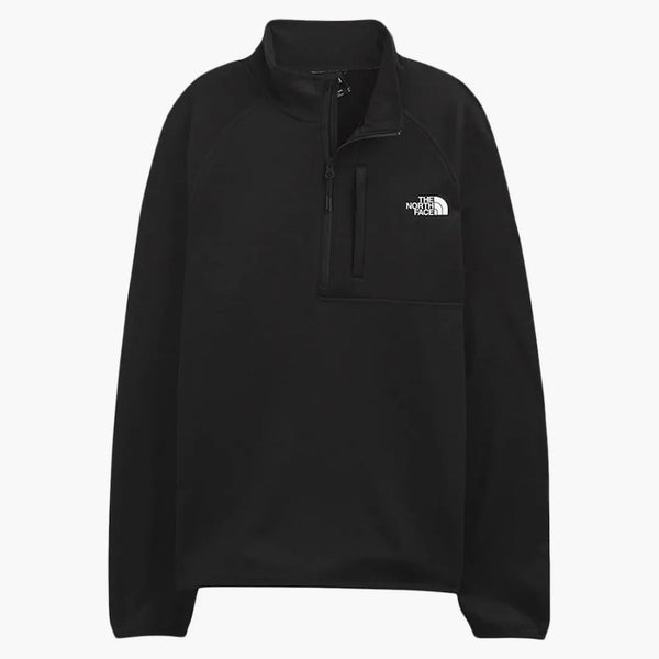 The North Face Canyonlands Fleece Front-zip tröja tnf svart