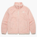 The North Face Comfy Fleece Zip Up "White Label" Zip Up Baby Pink