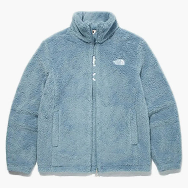 The North Face Comfy Fleece Zip Up "White Label" Zip Up Powder Blue