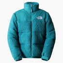 The North Face High Pile 600 Fill Recycled Waterfowl Down Nupste Jacket Harbor Blue