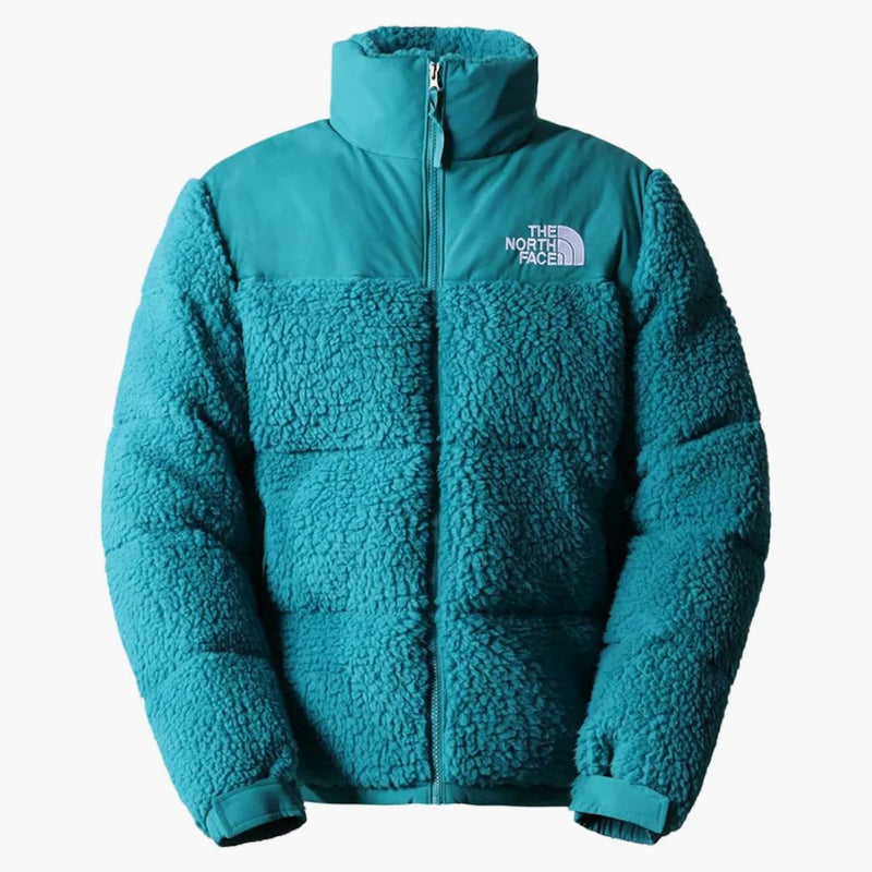 The North Face High Pile 600 Fill Recycled Waterfowl Down Nupse Jacket Harbor Blue