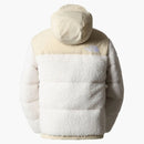 The North Face High Pile 600 Fill Recycled Waterfowl Down Nupse Jacket Gardenia White-Gravel