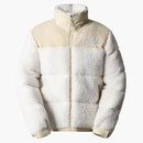 The North Face High Pile 600 Fill Recycled Waterfowl Down Nupse Jacket Gardenia White-Gravel