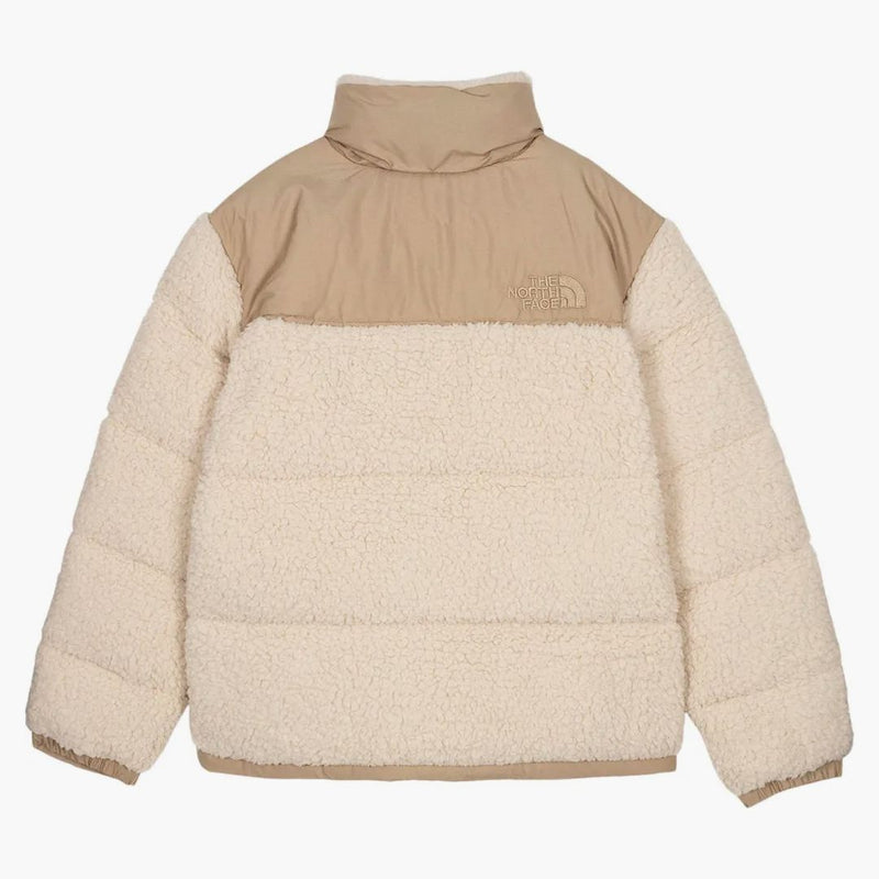 The North Face High Pile Nuptse 600-fill Recycled Waterfowl Down Jacket Bleached Sand/kelp Tan