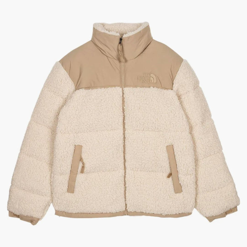 The North Face High Pile Nuptse 600-fill Recycled Waterfowl Down Jacket Bleached Sand/kelp Tan