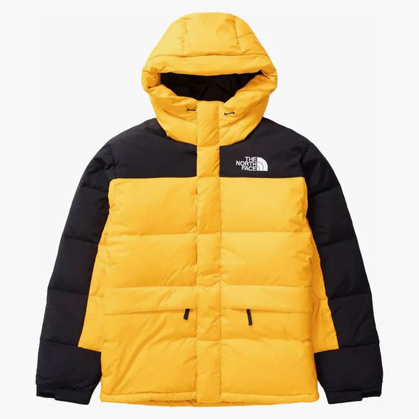 The North Face Himalayan Down Parka Jacket Yellow/Black