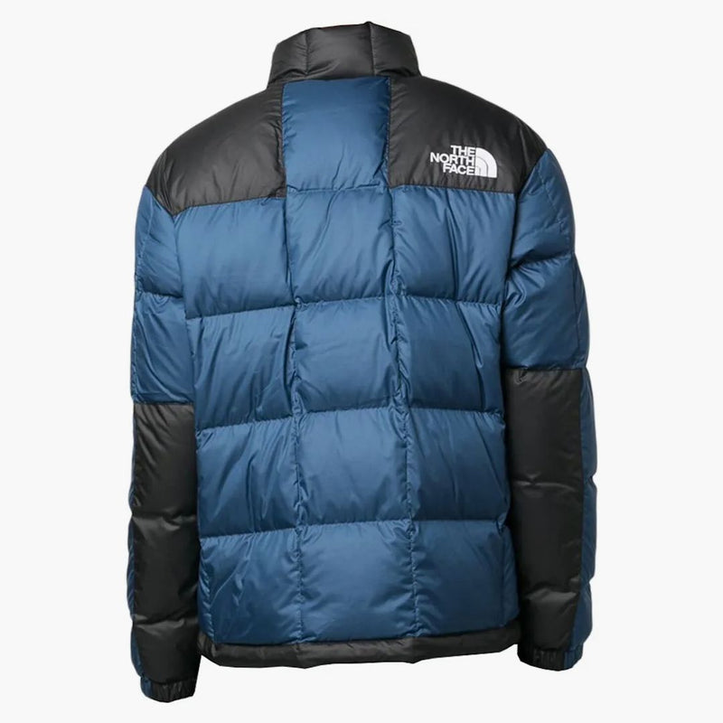 The North Face Lhotse Goose Down 700 Fill Jacket Teal Blue/black