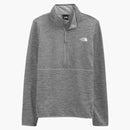 The North Face Canyonlands Fleece Front-Zip Pullover TNF Medium Grey Heather