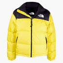 The North Face Nuptse 1996 Hooded Padded Jacket Yellow/black