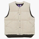 The North Face Purple Label Corduroy Down Vest Light Beige