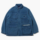 The North Face Purple Label Indigo Field Jacket Indigo Bleach