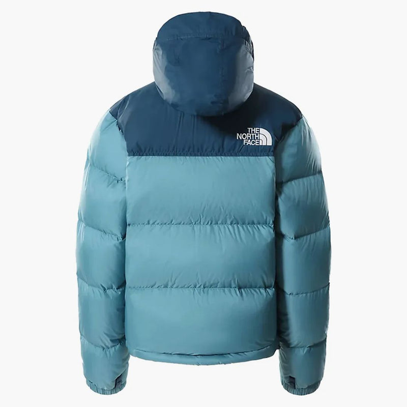 The North Face Womens 1996 Retro Nuptse 700 Fill Packable Jacket Storm Blue-monterey Blue